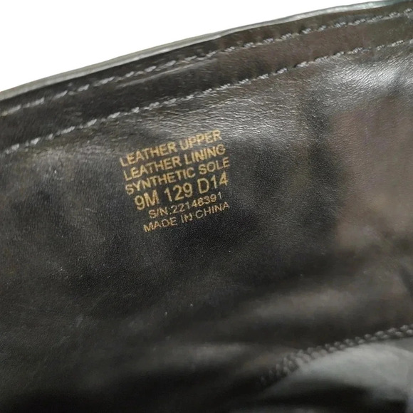 Tory Burch Selena Black Leather Ankle Boots 9 - Picture 8 of 8